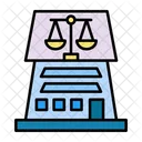 Judge Hammer Balance Icon