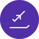 Departure Airport Airplane Icon