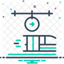 Departure Station Platform Icon