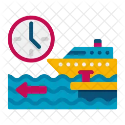 Departure Time  Icon