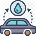 Depending Car Fuel Icon