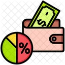 Depenses Argent Portefeuille Icône