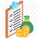 Couts Depenses Budget Icon