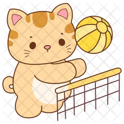 Déplacement de chat  Icône