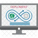 Deploiement Cycle Continu Icône