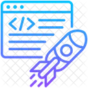 Deployment Update Rocket Icon