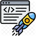 Deployment Update Rocket Icon