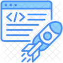 Deployment Update Rocket Icon