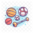 Deporte Juego Pelota Icono