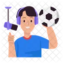 Deporte Futbol Chico Icon