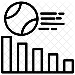 Gráfico deportivo  Icono