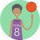 Sportlady Baloncesto El Deporte Icono