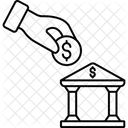 預金、お金、金融 アイコン