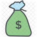 Deposit Money Sack Icon