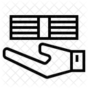 Savings Deposit Bank Note Icon
