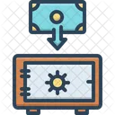 Deposit Investment Cash Icon