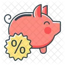 Deposit Bank Finance Icon