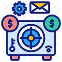 Deposit Money Safe Icon