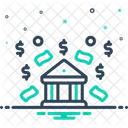 Deposit Bank Money Icon