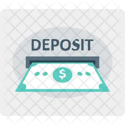 Deposit money  Icon