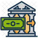Bank Deposit Income Icon