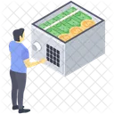 Deposit Opening Bank Vault Safe Opening Icon