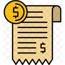 Deposit Slip Banking Transaction Icon