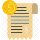 Deposit Slip Banking Transaction Icon