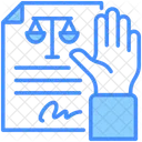 Deposition Record Statement Icon