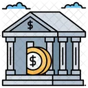 Dinheiro Negocios Bancos Ícone