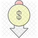 Pago Inicial Anticipo Deposito Icono