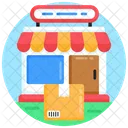 Warehouse Storeroom Storehouse Icon