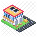 Depot Storehouse Warehouse Icon