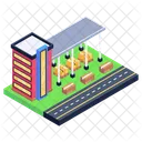 Depot Storehouse Warehouse Icon