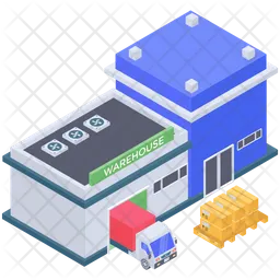 Depository Warehouse  Icon