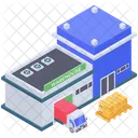 Warehouse Storeroom Storehouse Icon