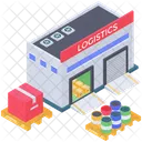 Warehouse Storeroom Storehouse Icon