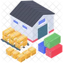 Warehouse Storeroom Storehouse Icon