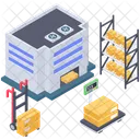 Warehouse Storeroom Storehouse Icon