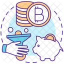 Deposits and cryptocurrencies  Icon