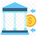 Depot Bancaire Finance Banque Icône