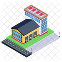 Depot Building Storehouse Warehouse Icon