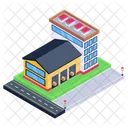 Depot Building Storehouse Warehouse Icon