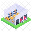Depot Storehouse Warehouse Icon