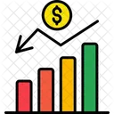 Depreciacion Grafico Tabla Icono