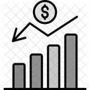 Depreciacion Grafico Tabla Icono