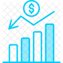 Depreciacion Grafico Tabla Icono