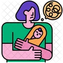 Depresion postnatal  Icono