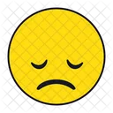 Depressed Emoji Emotion Icon