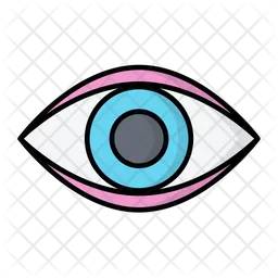 Depressed eye  Icon